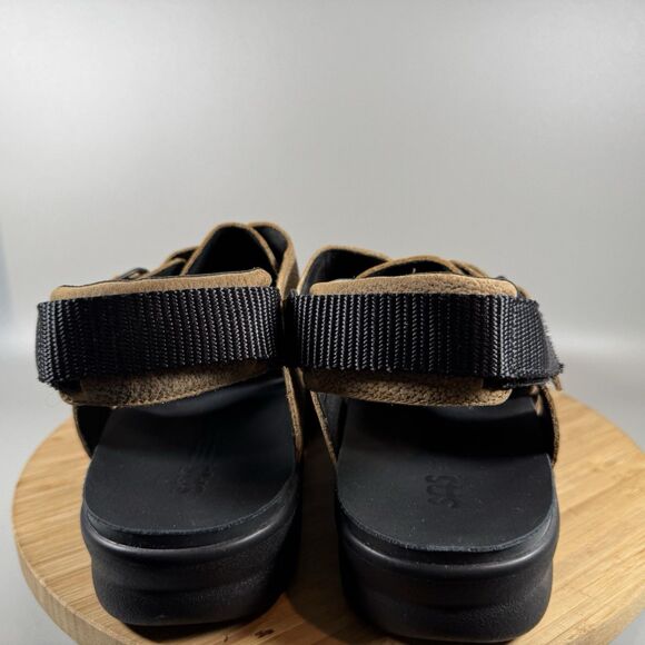S SAS Men\'s Endeavor Light Brown Leather Fisherman Sandals Size 15 M NEW‎ main image 3